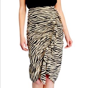 A.L.C silk blend skirt